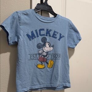 Disney Mickey Mouse Blue Kids T-Shirt